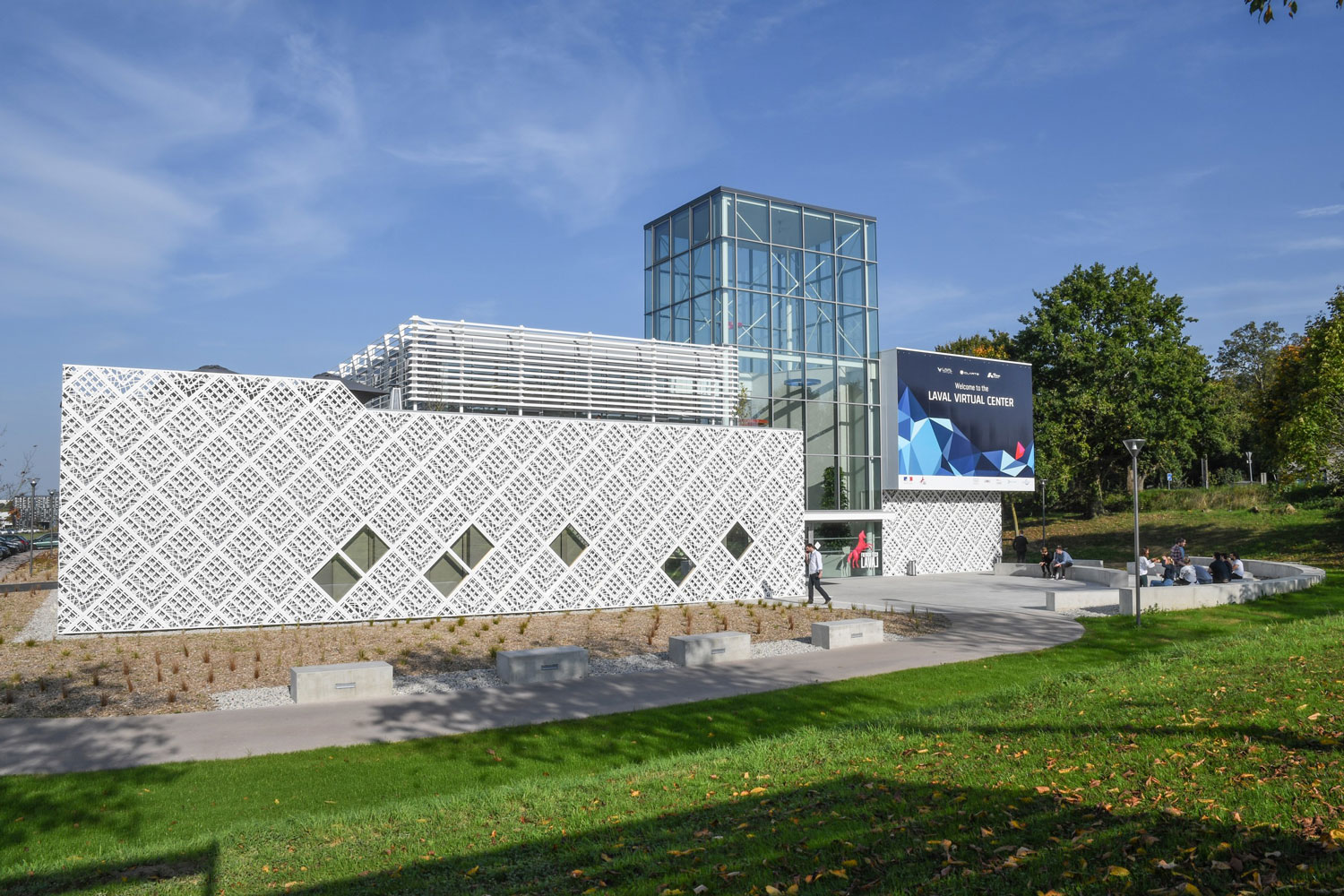 Bâtiment Laval virtual center à Laval